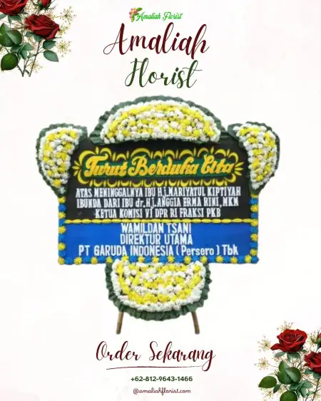 Papan Bunga Duka ganeas